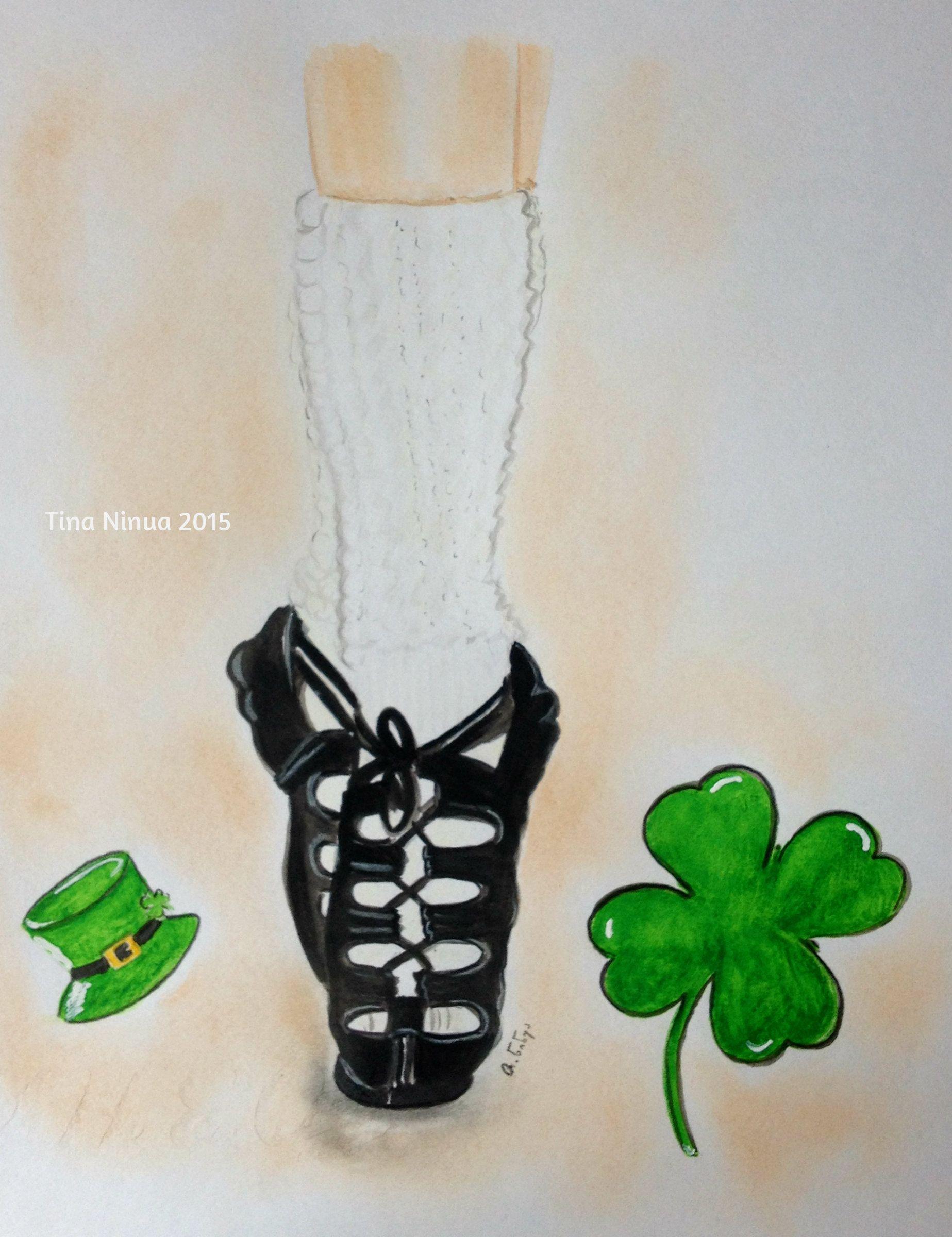irishdancing #irish #dance #shoes #ireland #illustration #drawing