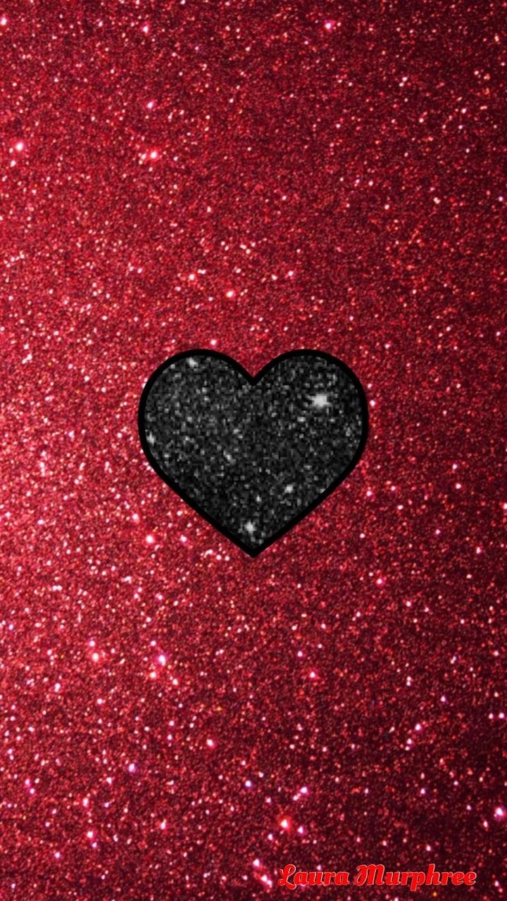 Red And Black Glitter Wallpaper & Background Download