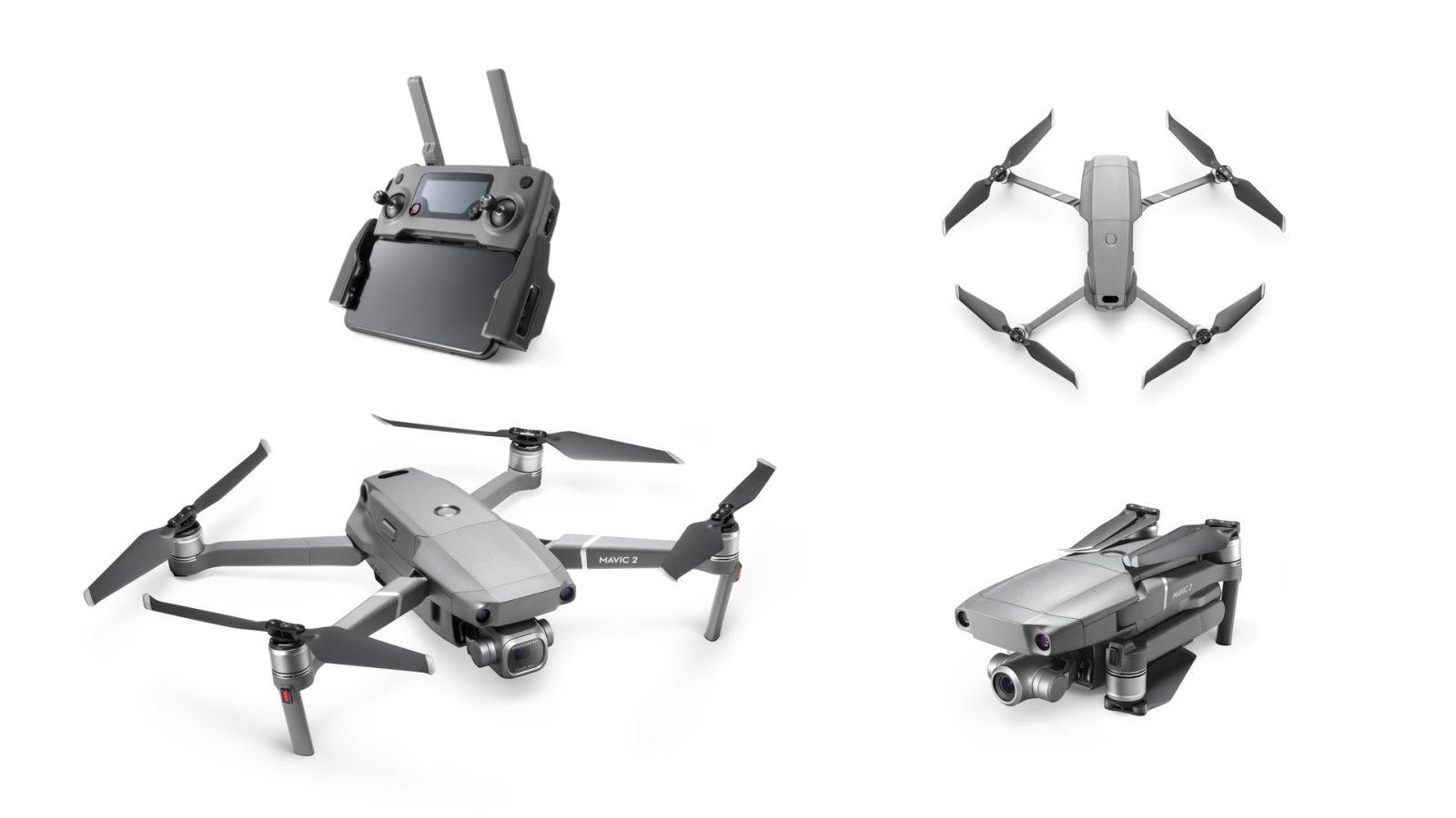 DJI Mavic 2 Zoom Pro Drones Unveiled: Hasselblad Cam 2x Optical