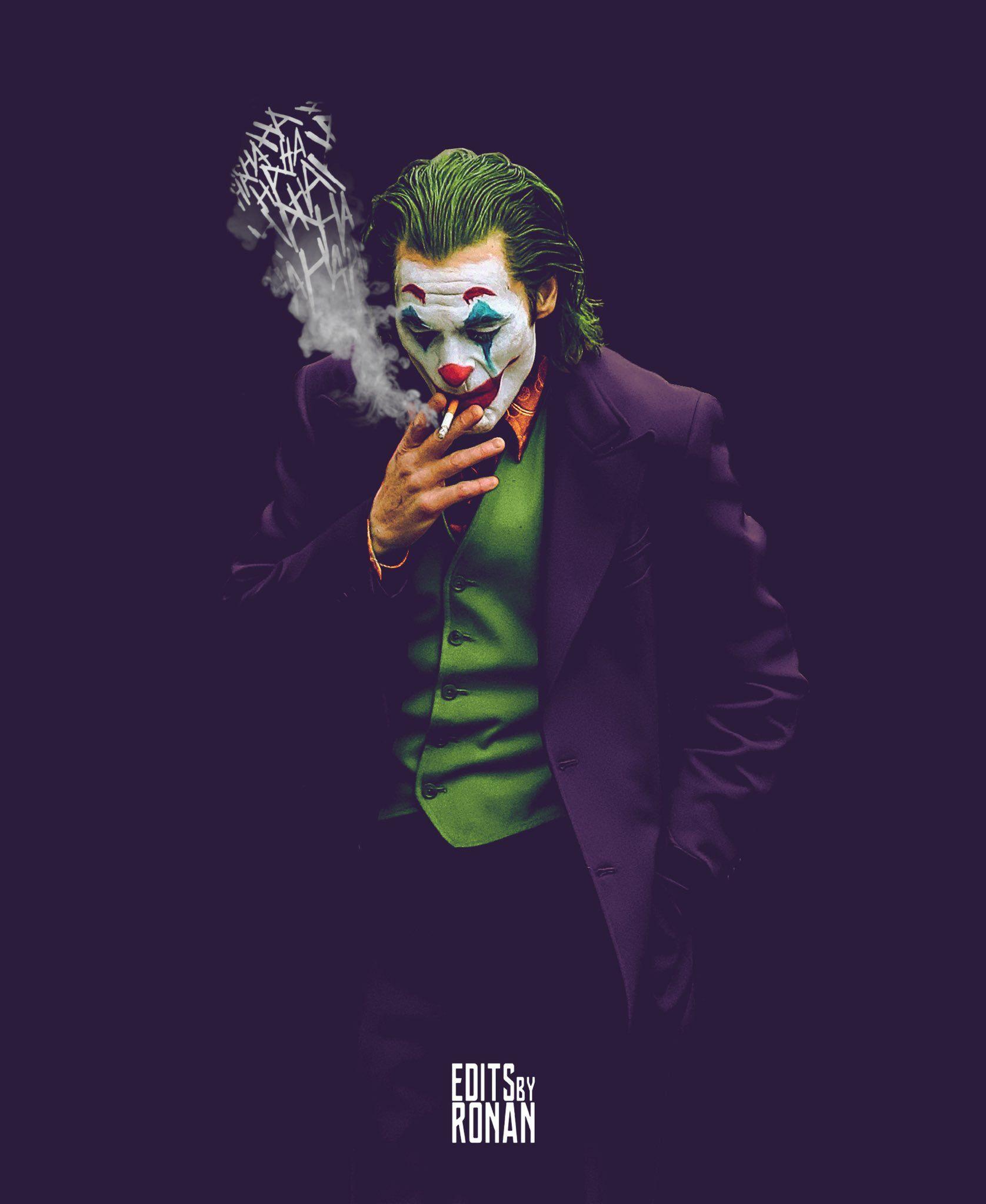 Joaquin Phoenix Joker Smoking
