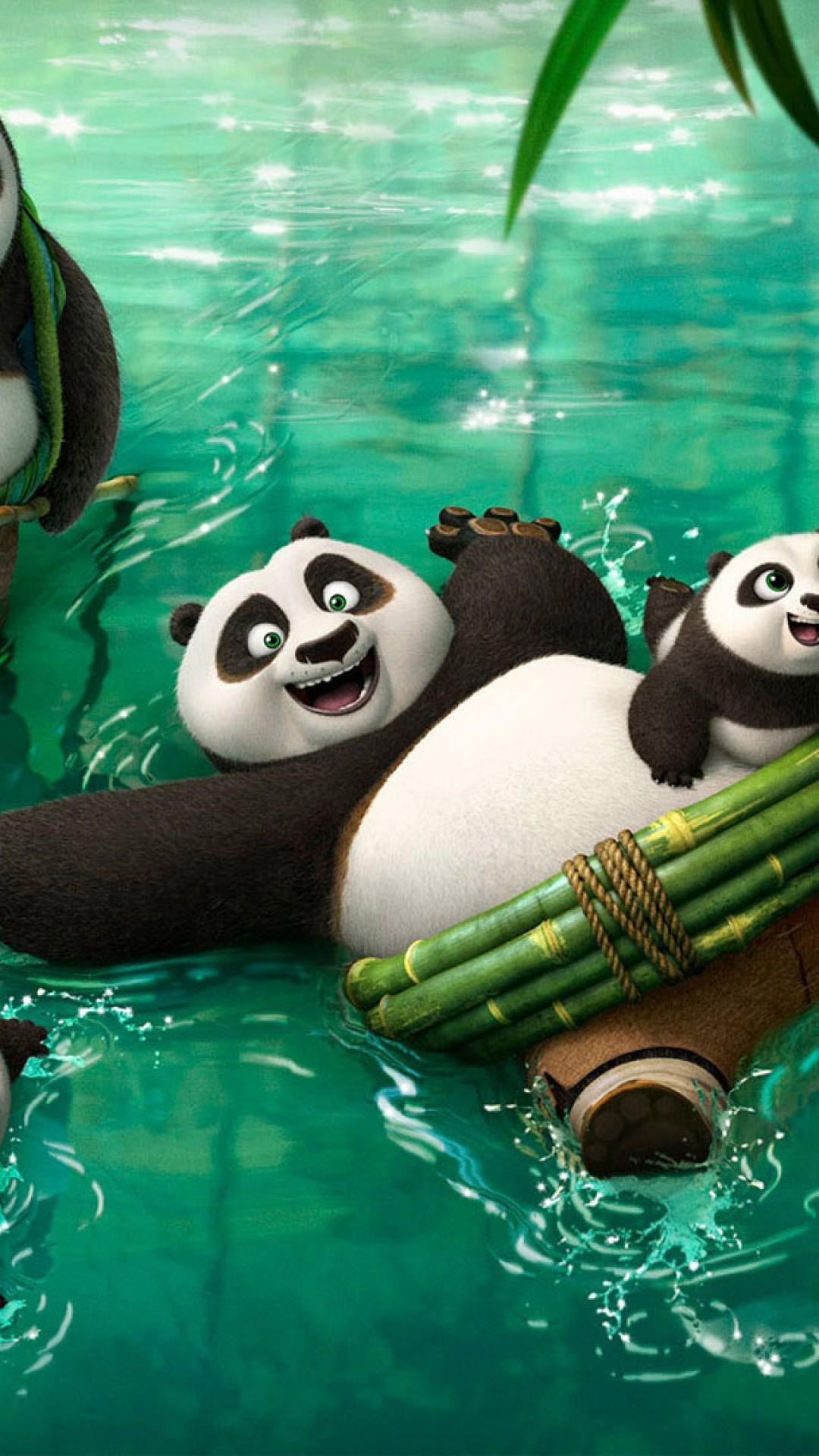 Wallpaper Kung Fu Panda Po family, Movies