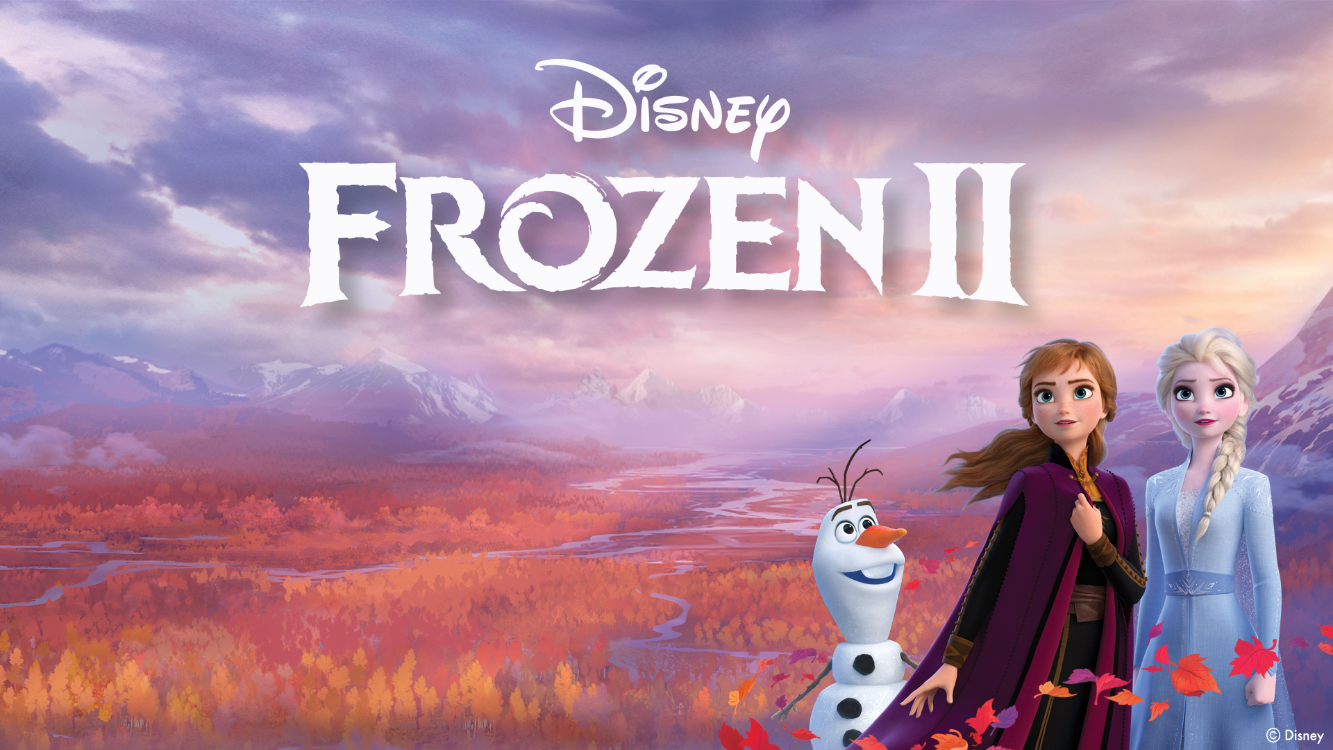Disney Frozen 2 Phone & Desktop Background