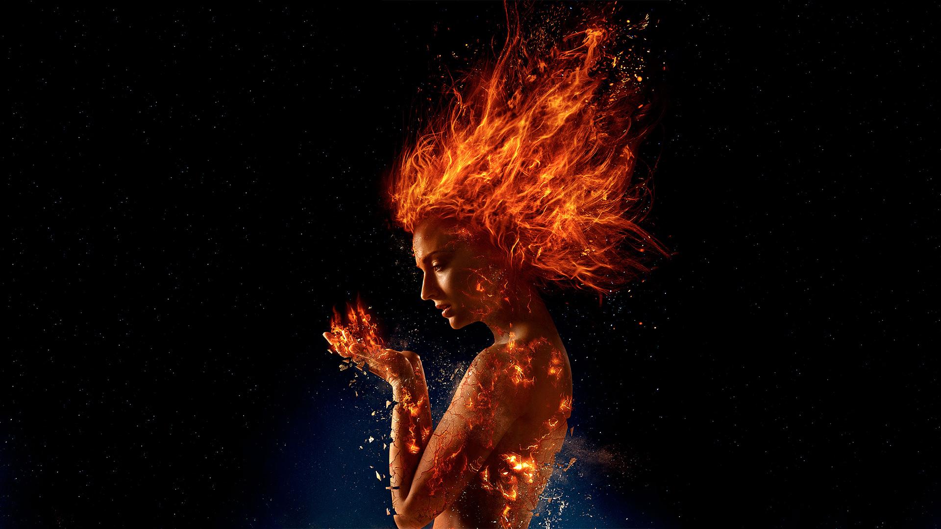 Sophie Turner X Men Dark Phoenix Wallpaper Poster