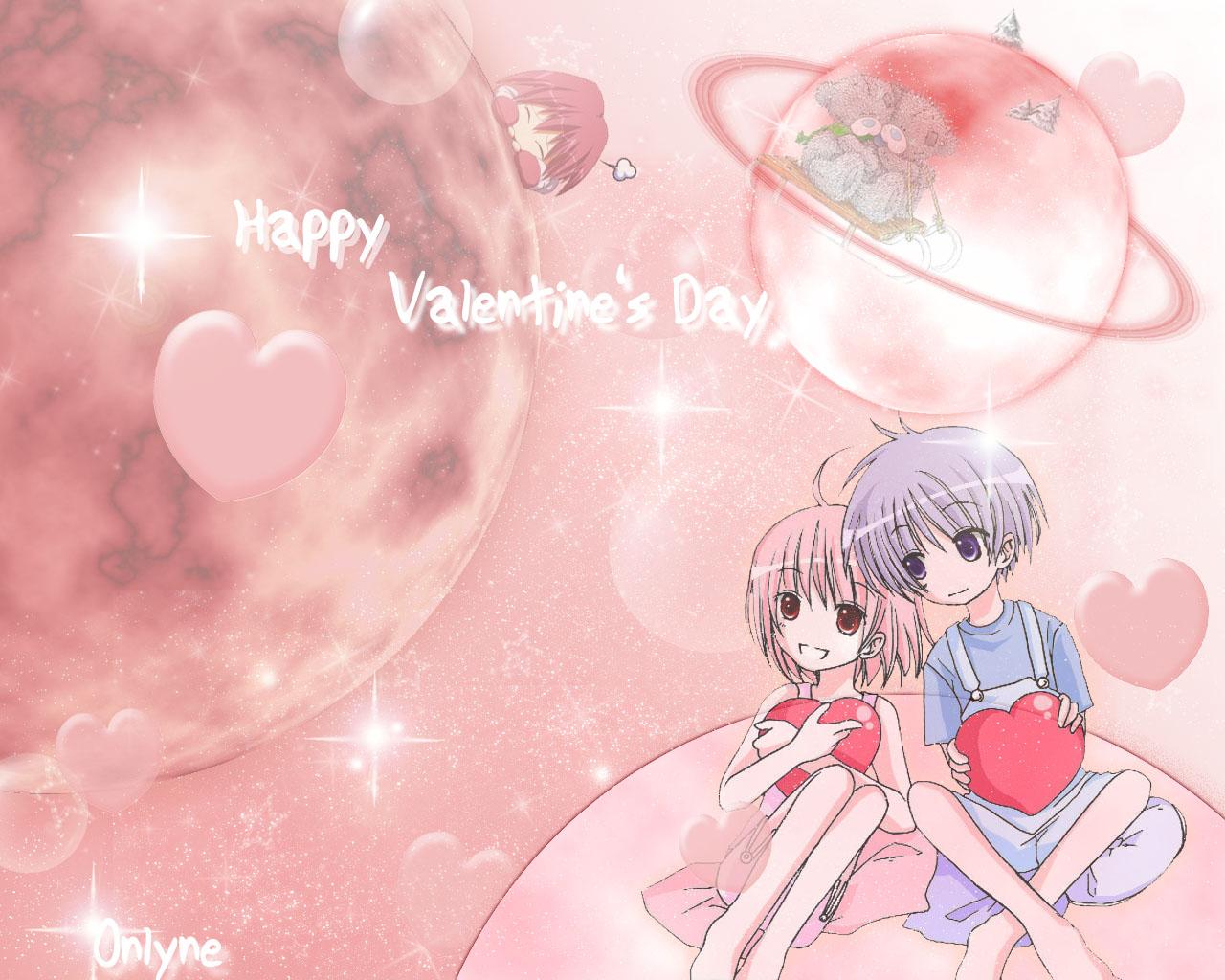 Anime Wallpaper: Valentine's day