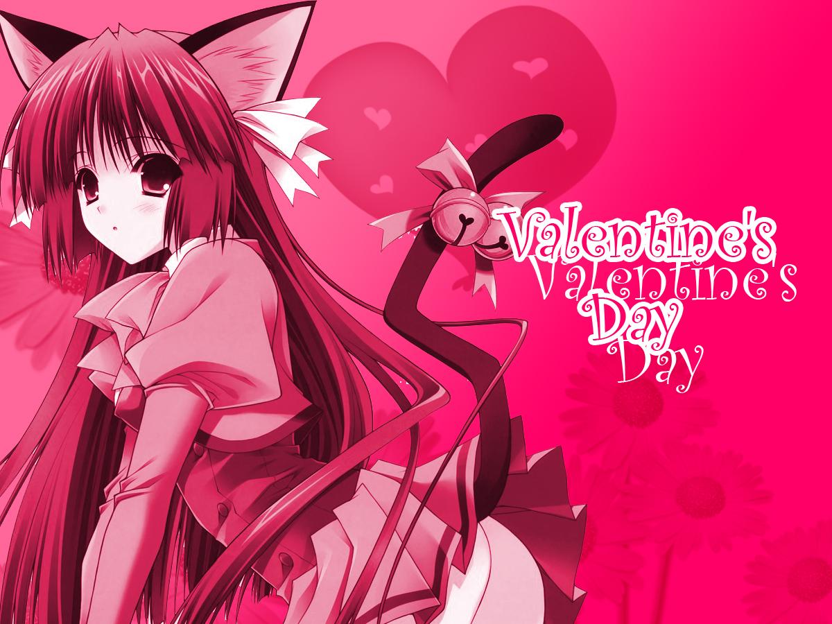  Anime  Valentines  Wallpapers Wallpaper Cave