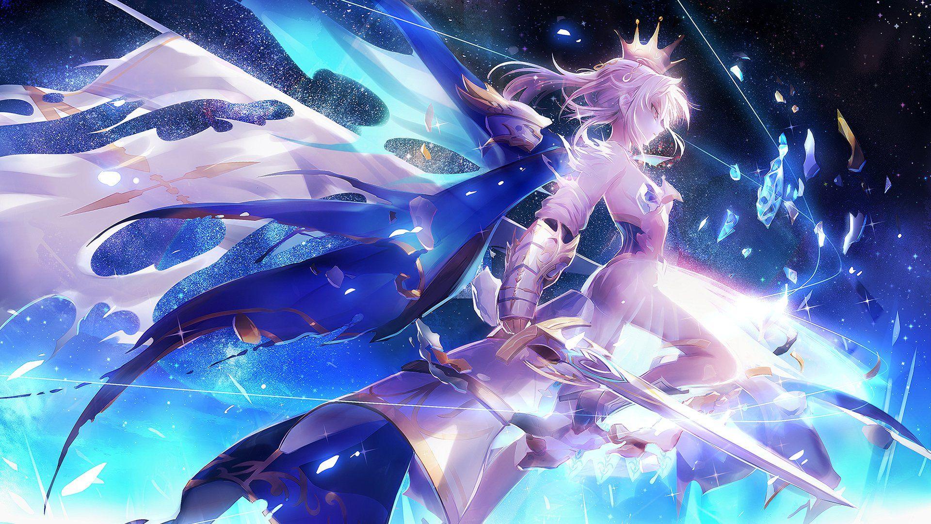Fate Grand Order Saber Anime Wallpapers Wallpaper Cave