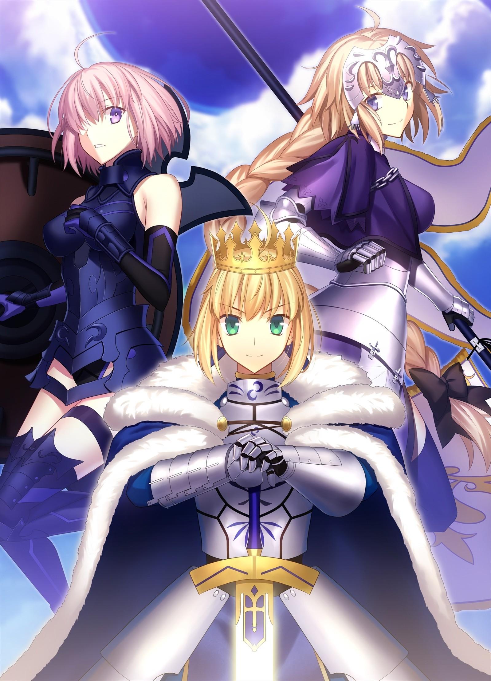 Fate Grand Order, Ruler (Fate Grand Order), Fate Series, Saber Wallpaper HD / Desktop and Mobile Background