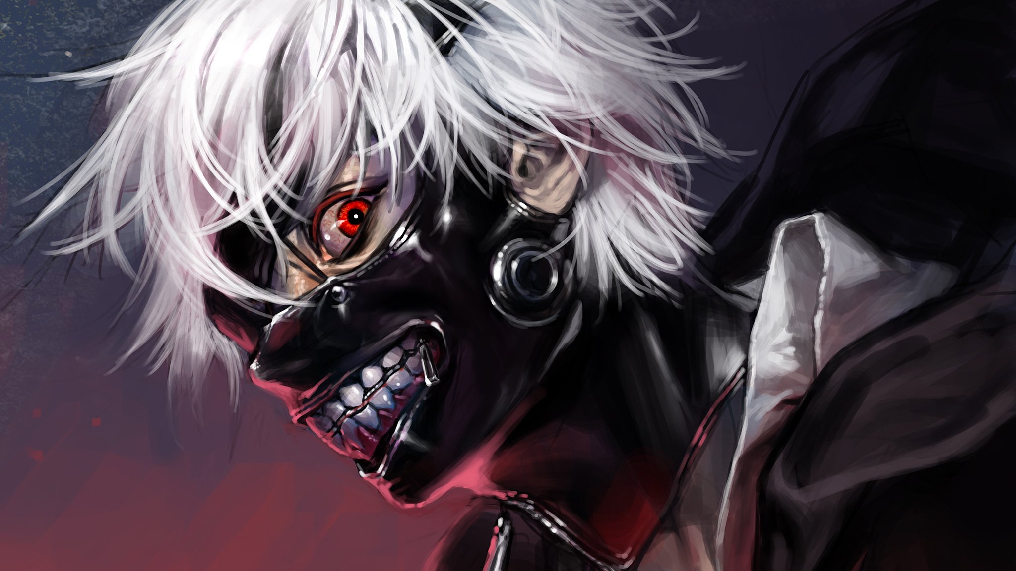 Ken Kaneki character from Tokyo Ghoul Anime Wallpaper