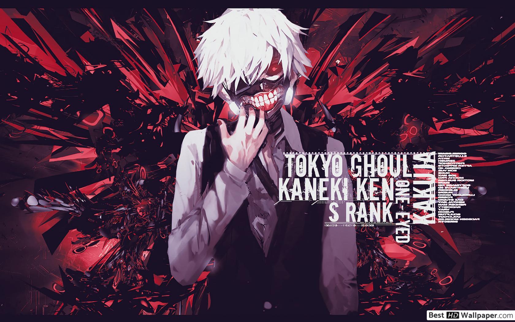 Ken Kaneki Tokyo Ghoul Anime HD wallpaper download
