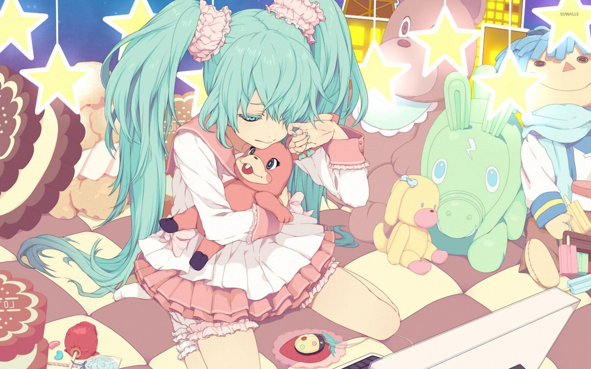 Sad Hatsune Miku wallpaper