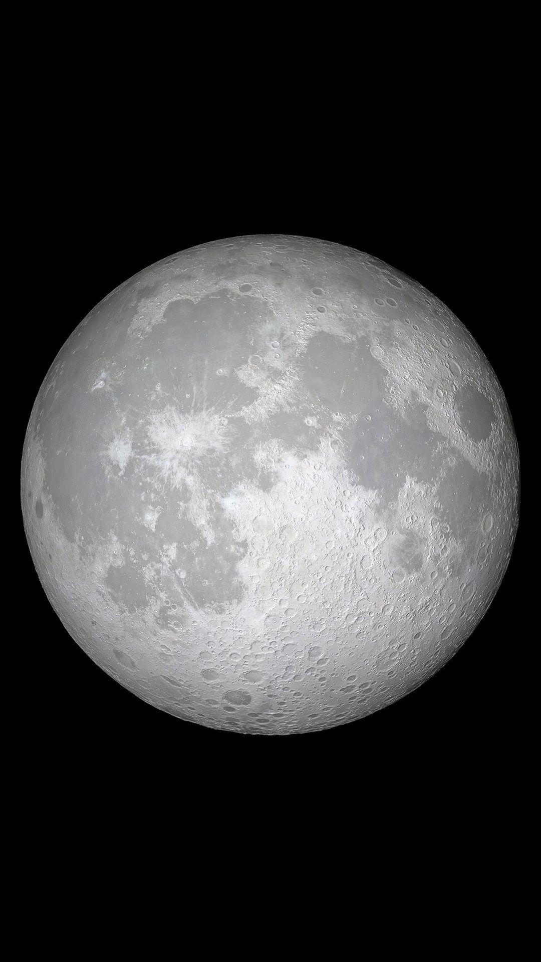 Ios 11 Moon 4k In 1080x1920 Resolution. Retina, Luna, Fondos hd