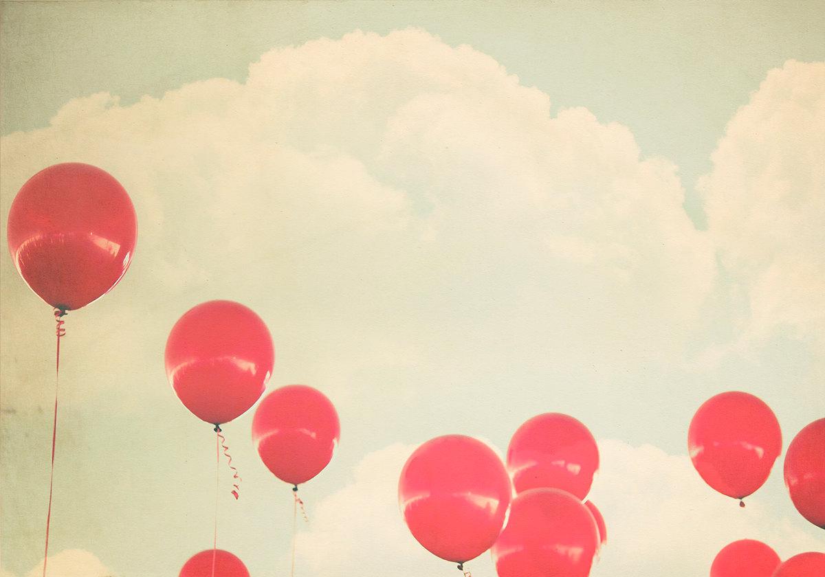 Balloons Vintage Wallpaper & Background Download