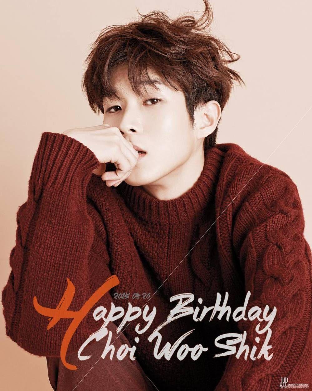 JYP Entertainment says happy birthday to Choi Woo Sik!. allkpop