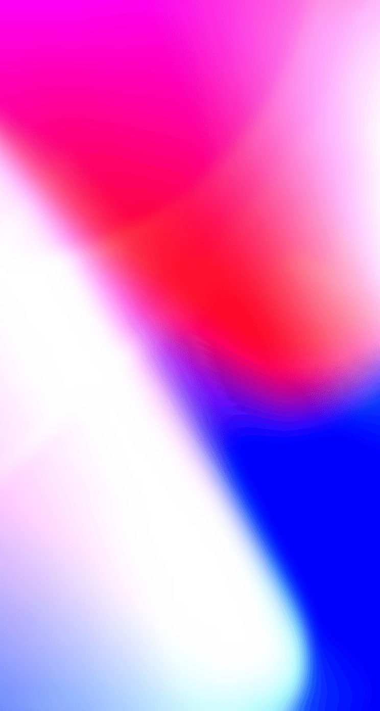 iOS 11, Red, blue, abstract, apple, wallpaper, iPhone x, iphone 8
