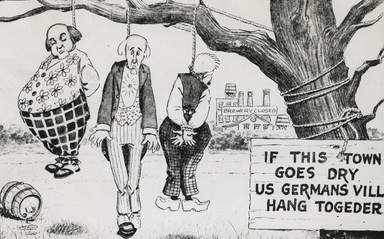Prohibition Cartoon. History Grand Rapids