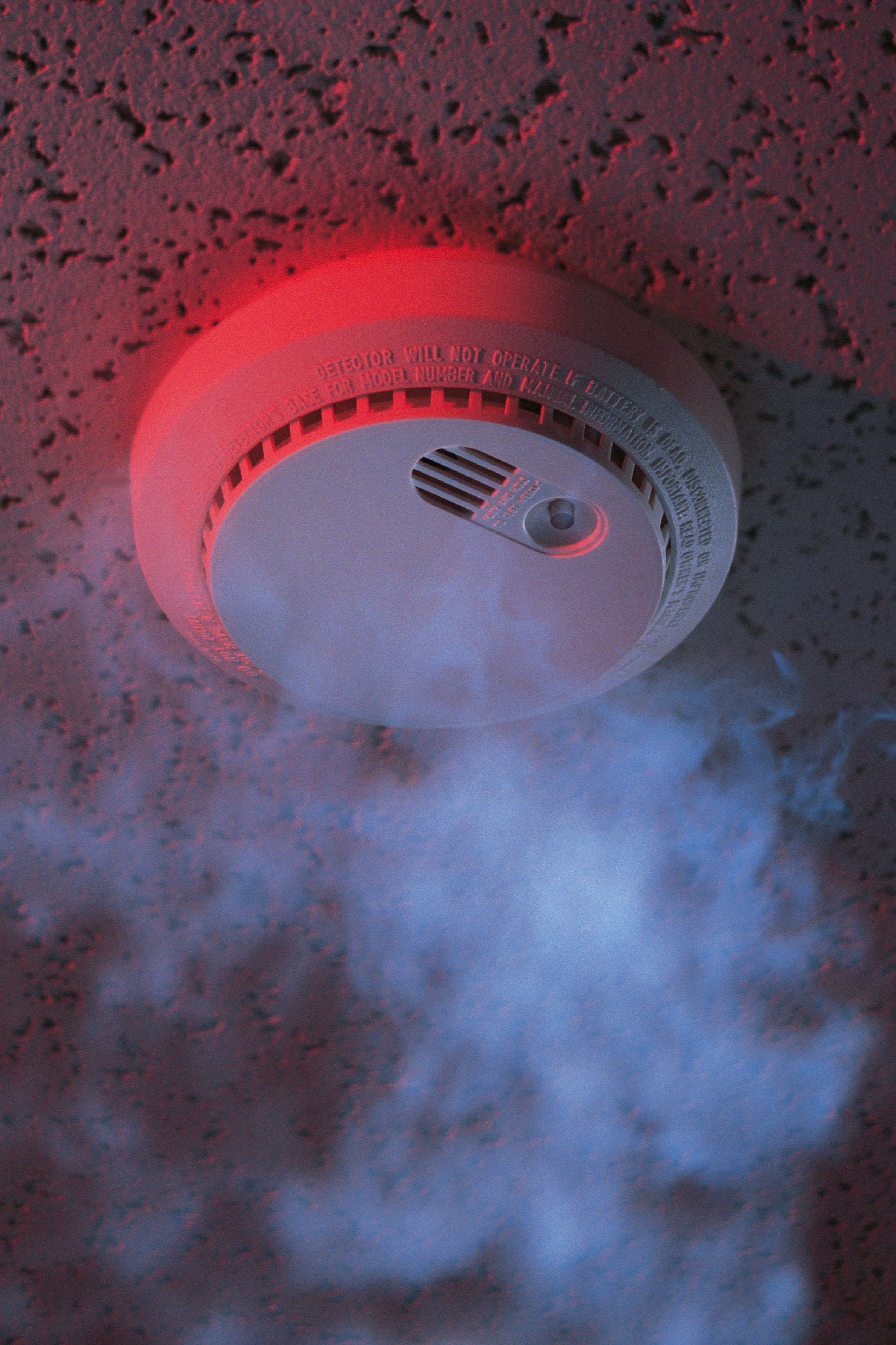 Annual Fire Safety. Smoke alarms, Fire alarm