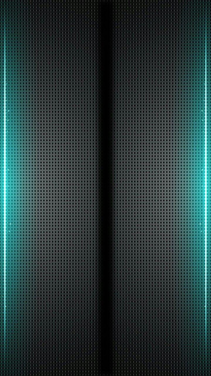 Black and Grey with Green Neon Lights Wallpaper