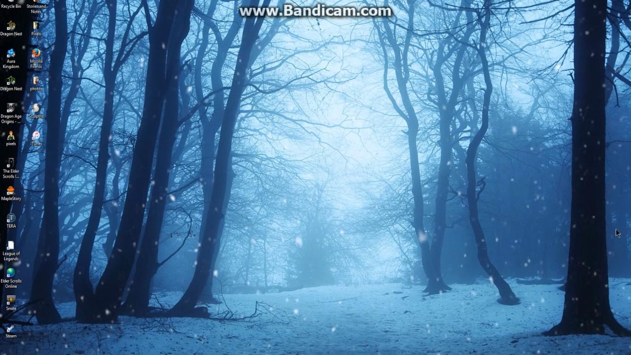 Winter Forest Wallpaper (Animated)