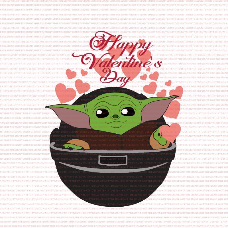 Baby Yoda Valentine wallpaper