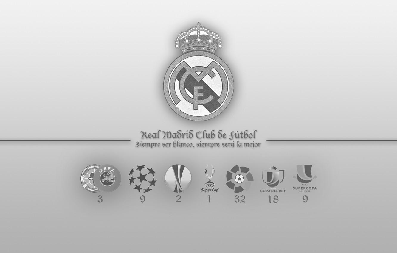 Wallpaper wallpaper, logo, Real Madrid CF image for desktop