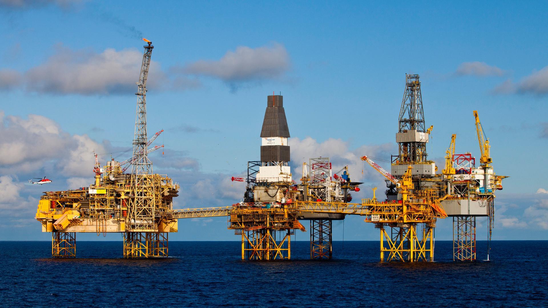 Oil and gas exploration and production in the U.K. North Sea