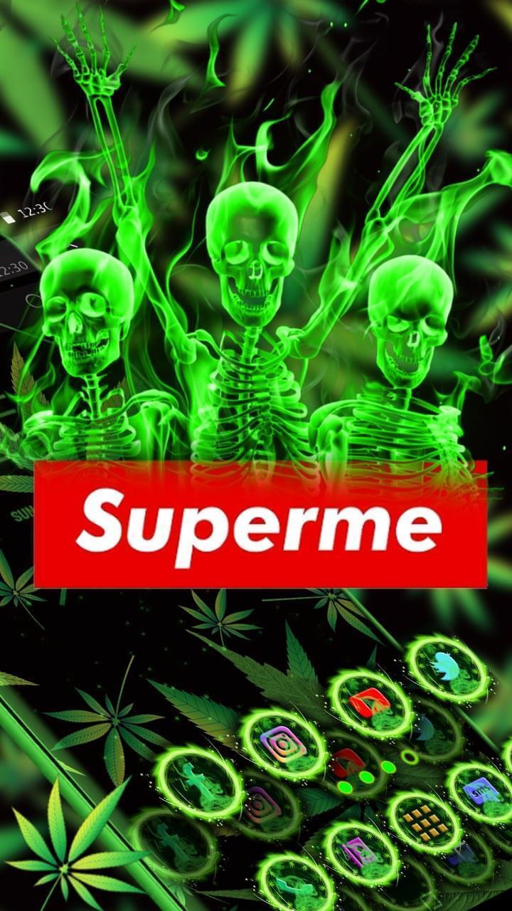 Neon, Supreme, Weed Themes, Live Wallpaper pour Android