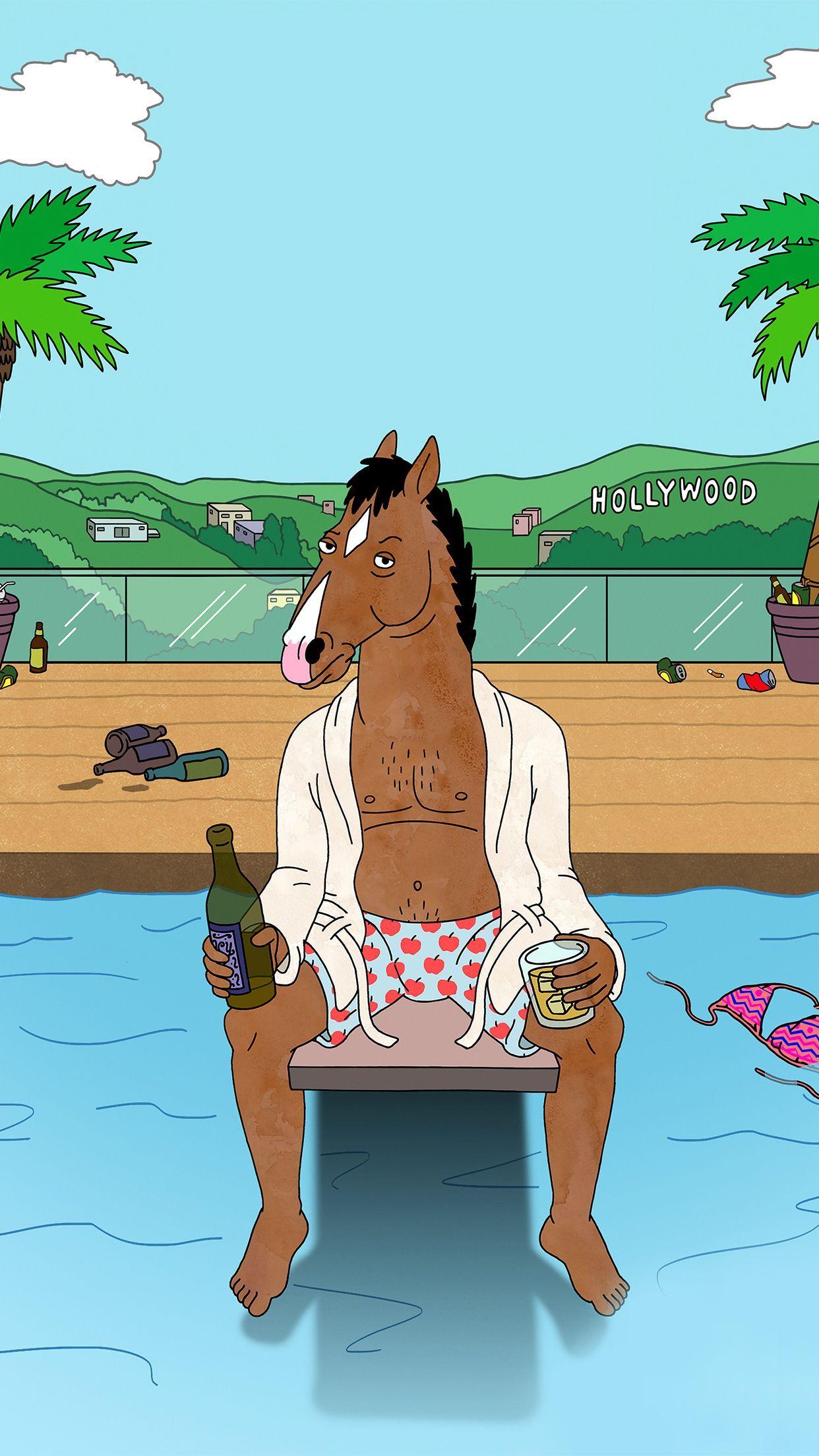 iPhone8. Bojack horseman, Wallpaper, iPhone wallpaper