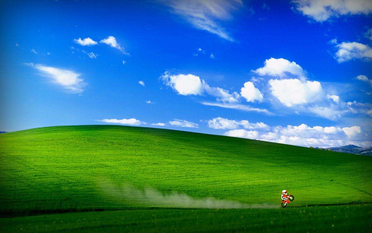 New job advised we can only have generic desktop background. So