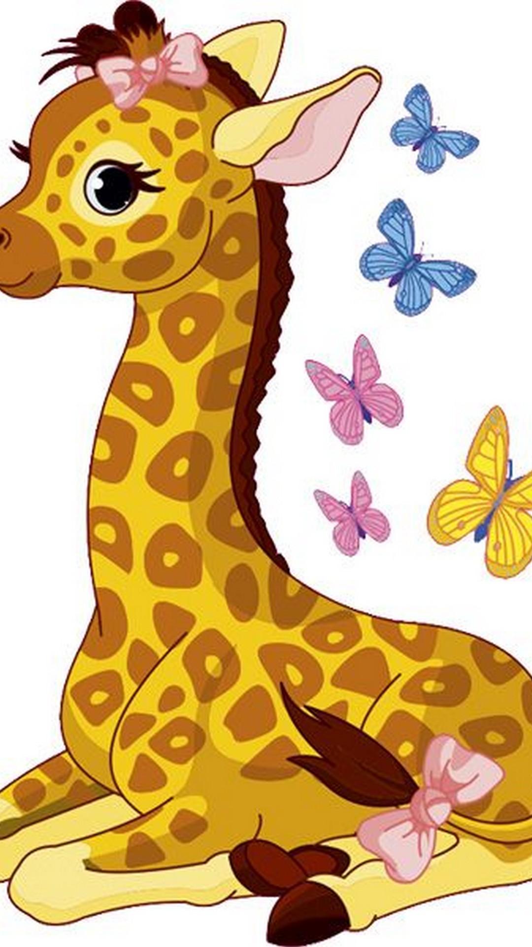 Cute Baby Giraffe Wallpaper iPhone 3D iPhone Wallpaper