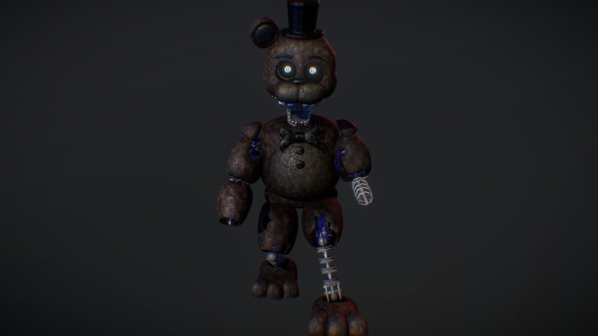 Ignited Freddy Walking Animation Cycle OUTDATED