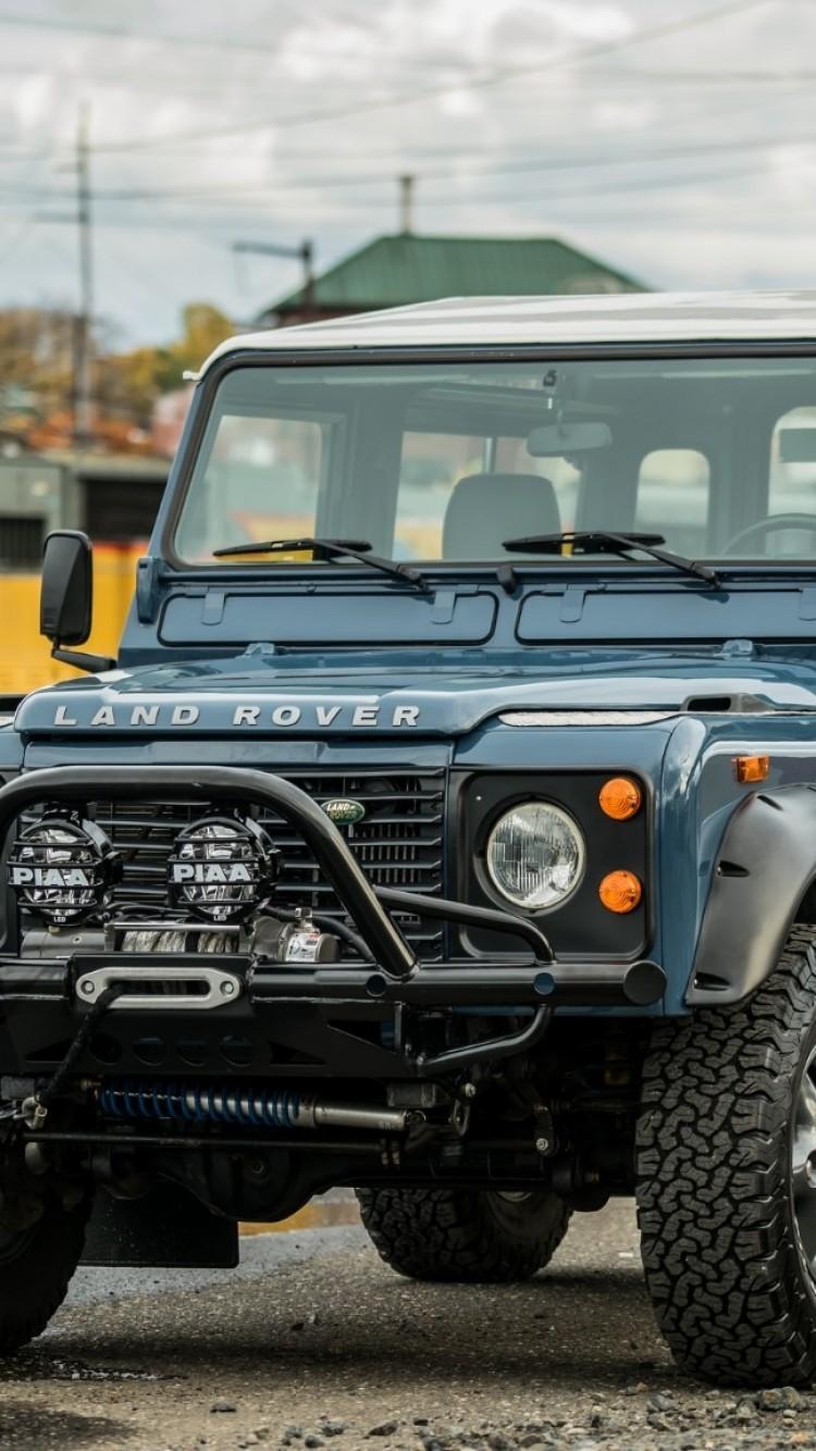 Download 750x1334 Land Rover Defender Off Road, Cars