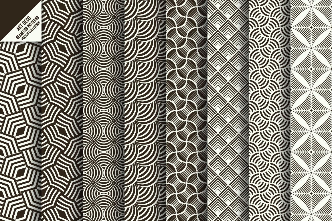 Art deco seamless wallpaper By Graphic Shop