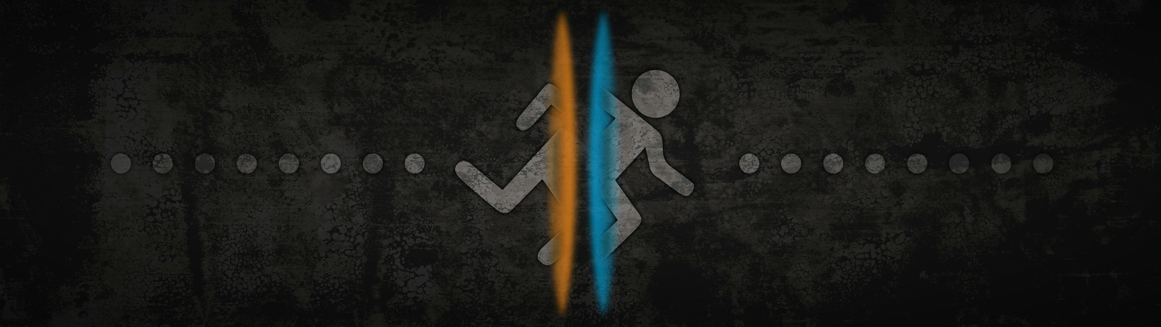 Portal Wallpaper Dual Screen