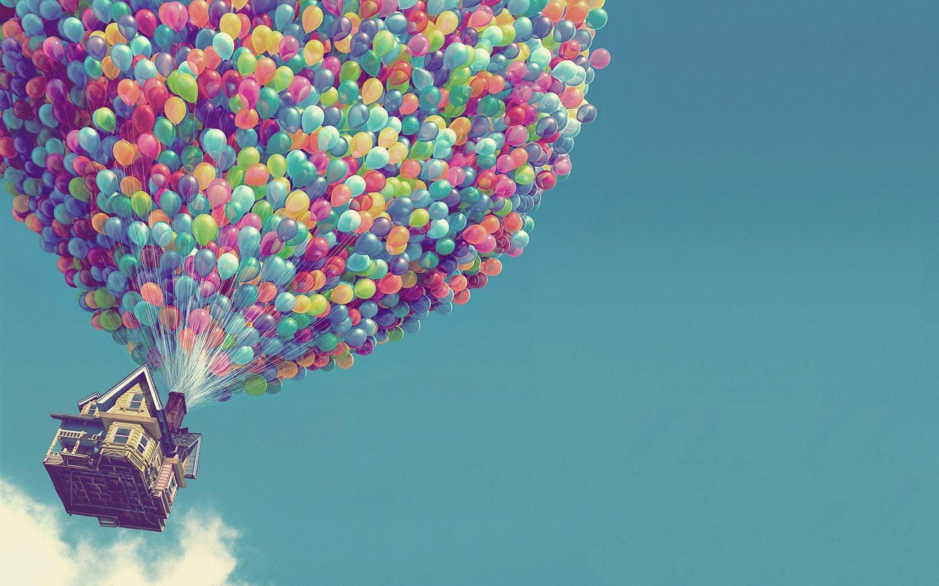 Daily Wallpaper: Up Movie. I Like To Waste My Time. Balloons