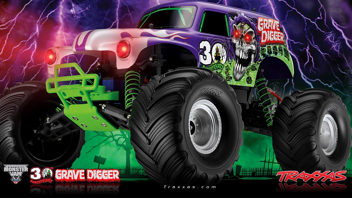 Grave Digger Monster Truck Wallpaper Wallpaper
