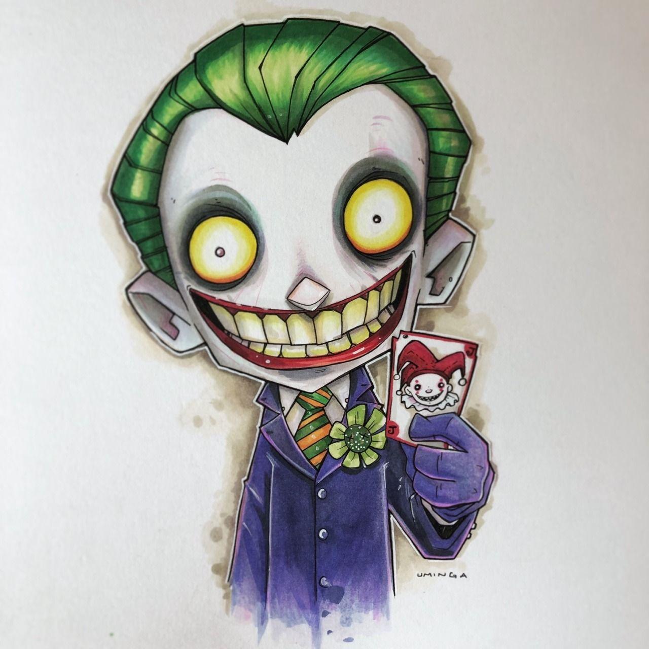 Chris Using. Old School Joker Commission. Joker Art, Art, Scary