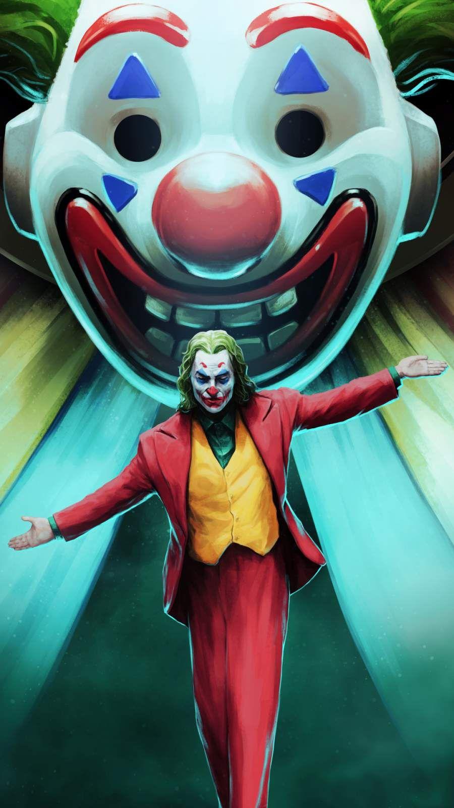 Joker Movie Art iPhone Wallpaper. Joker wallpaper, Joker comic