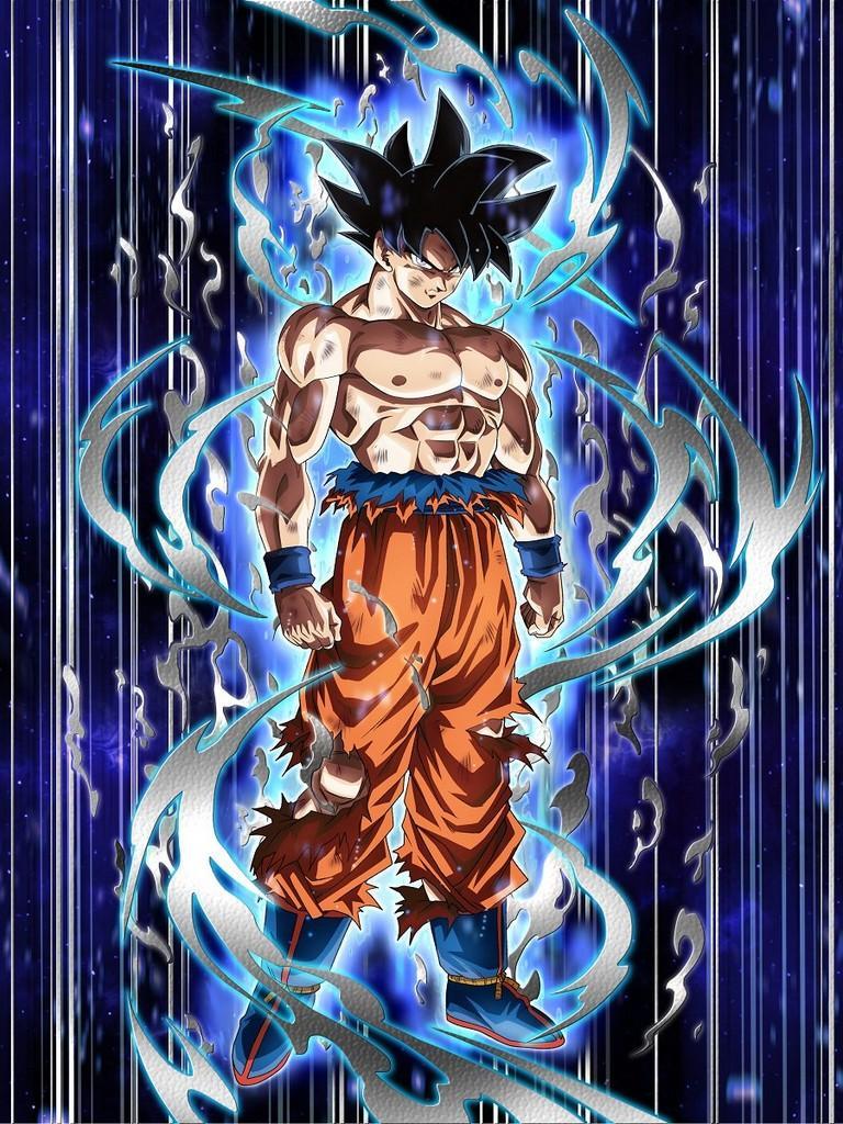 moving goku ultra instinct wallpaper