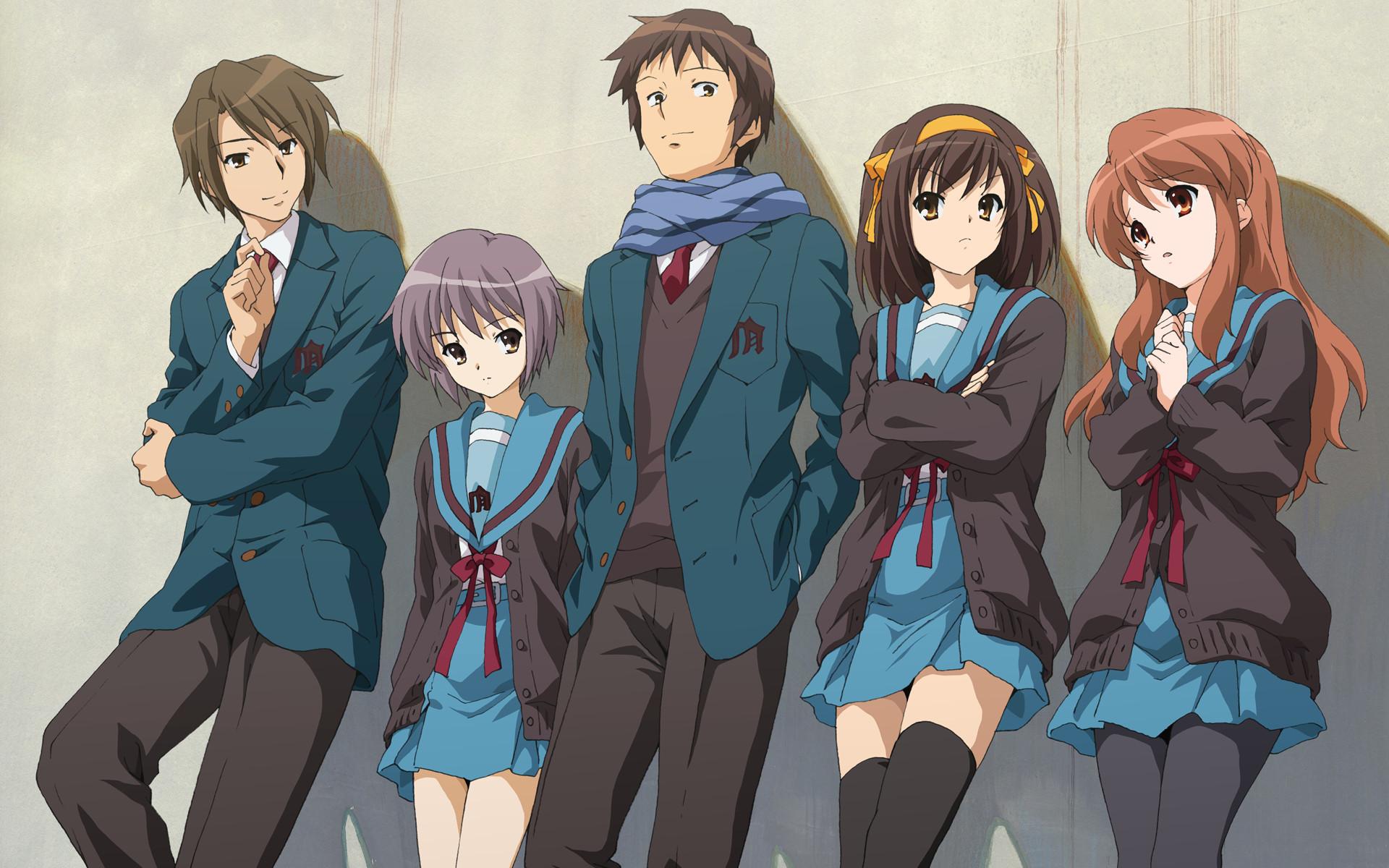 The Melancholy of Haruhi Suzumiya Wallpaper
