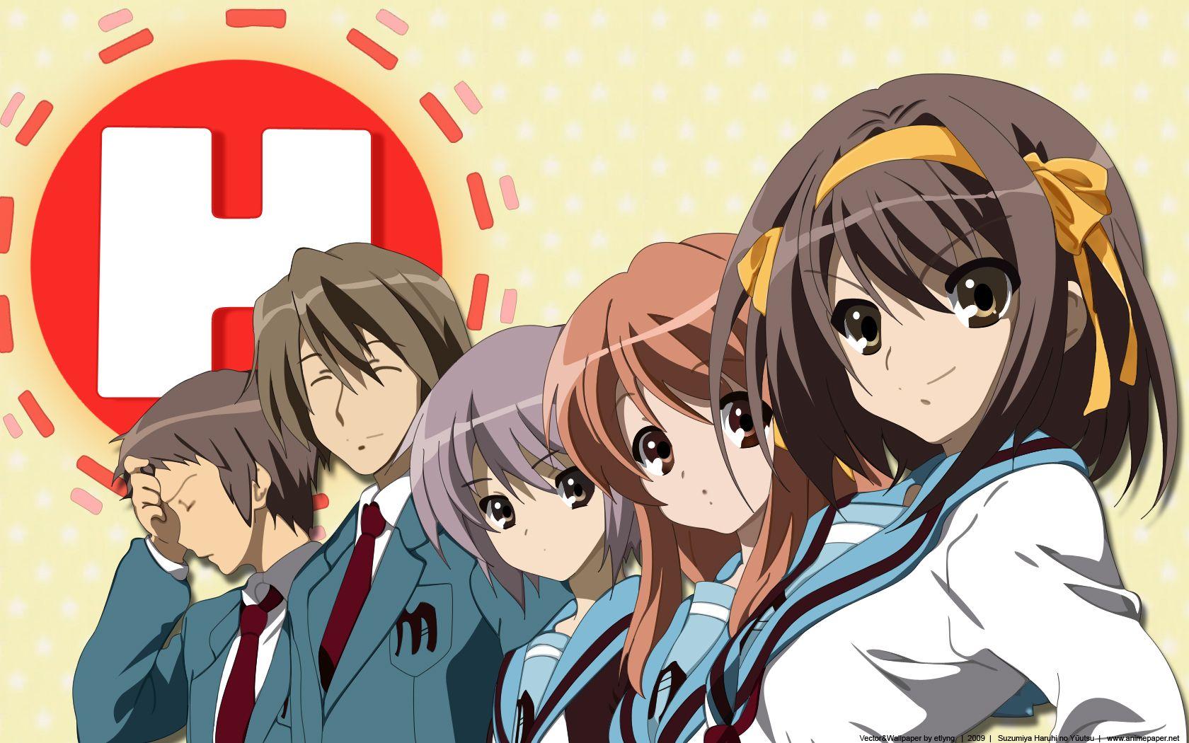 The Melancholy of Haruhi Suzumiya. Anime, Kyoto animation, Melancholy
