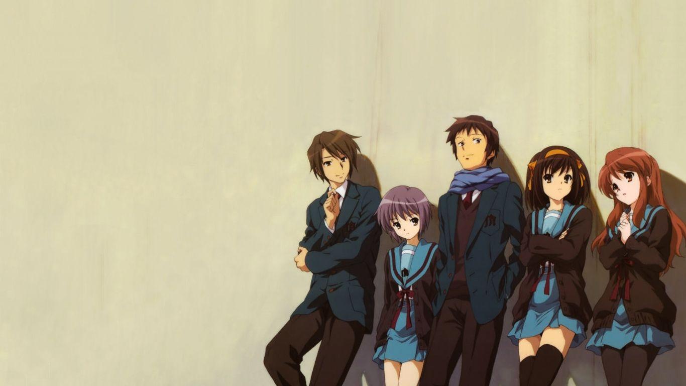 The Melancholy Of Haruhi Suzumiya wallpaper Best Friends at