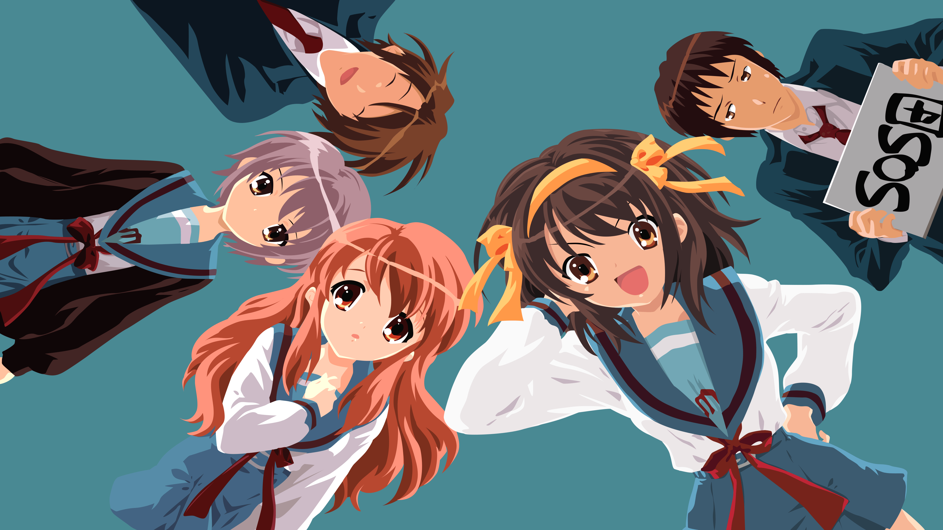 Anime Haruhi Suzumiya Wallpapers - Wallpaper Cave