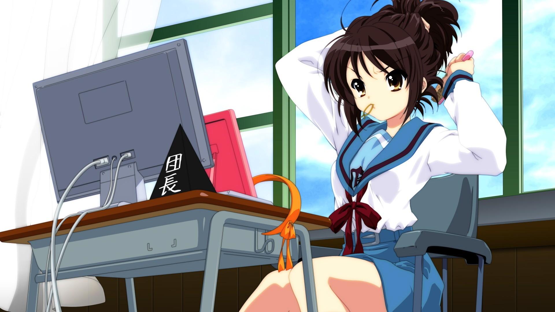 Haruhi Suzumiya The Melancholy Of Haruhi Suzumiya Anime HD