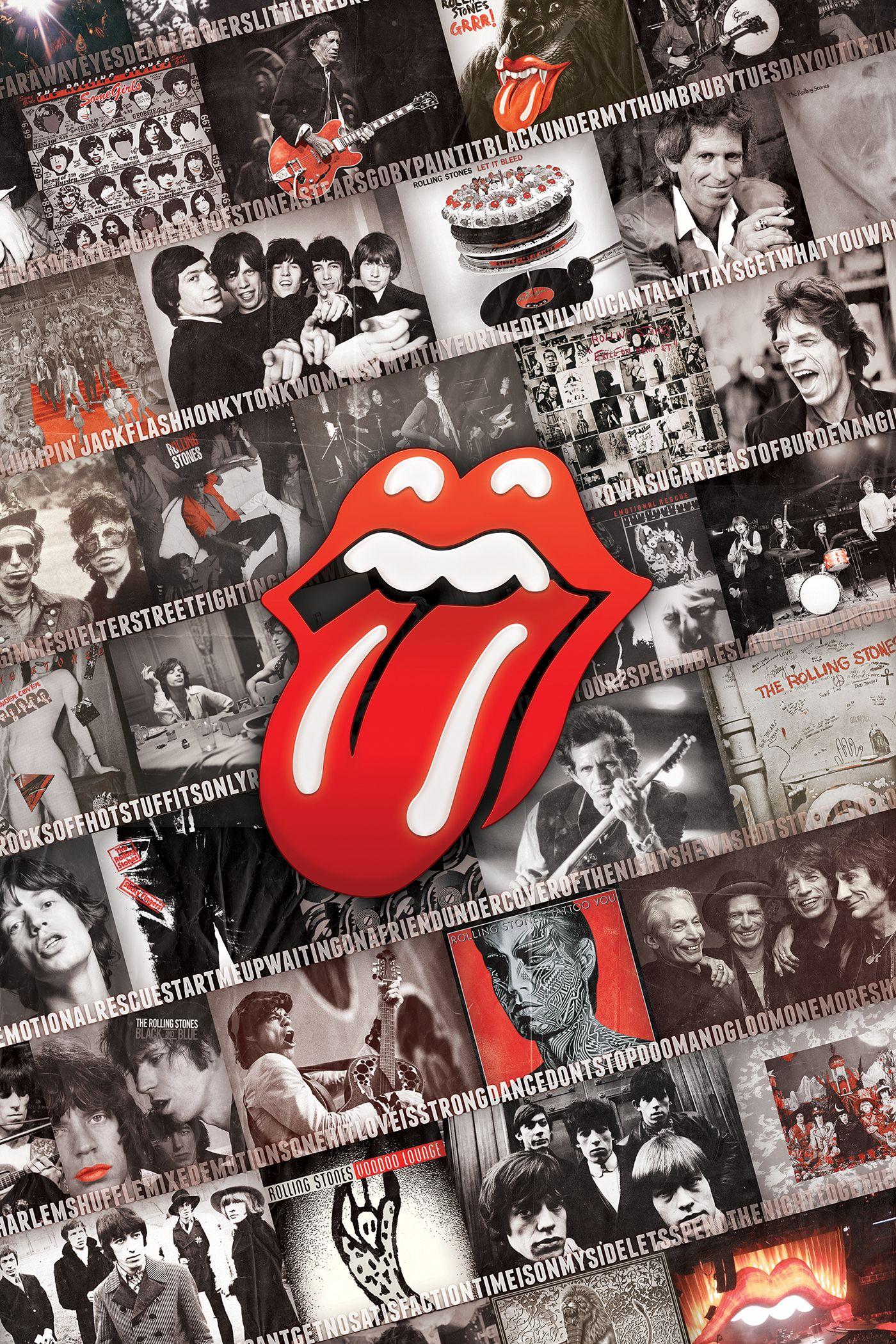 A Rolling Stones poster design I made for myself. in 2020