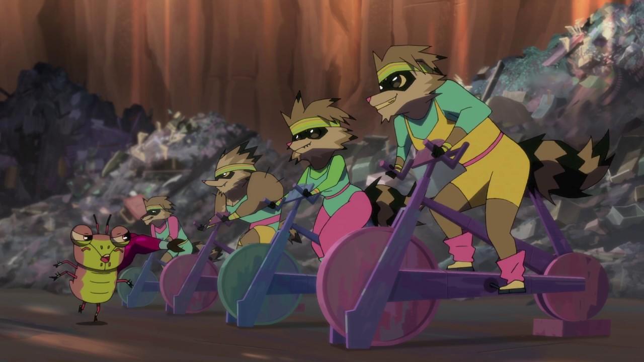 Fitness Raccoons. Kipo and the Age of Wonderbeasts