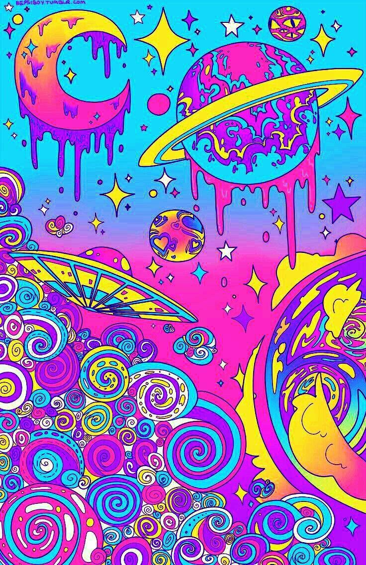 Wallpaper alien Tumblr  Hippie wallpaper, Trippy alien, Trippy wallpaper