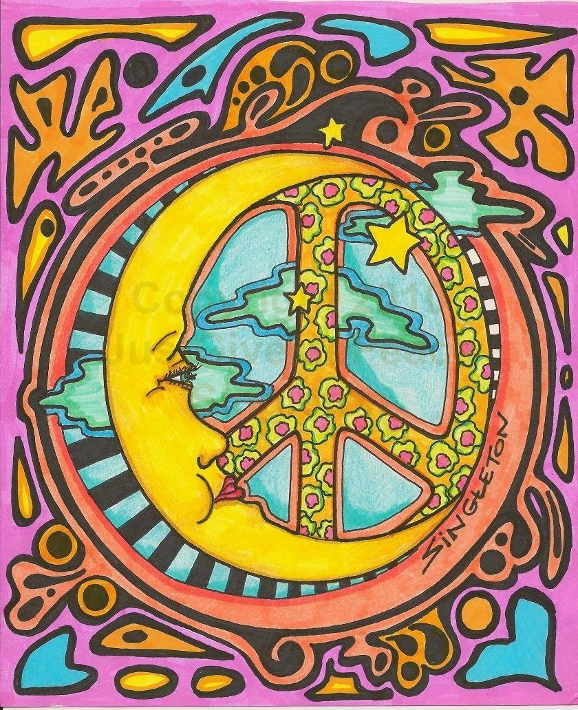 cool hippie drawings tumblr