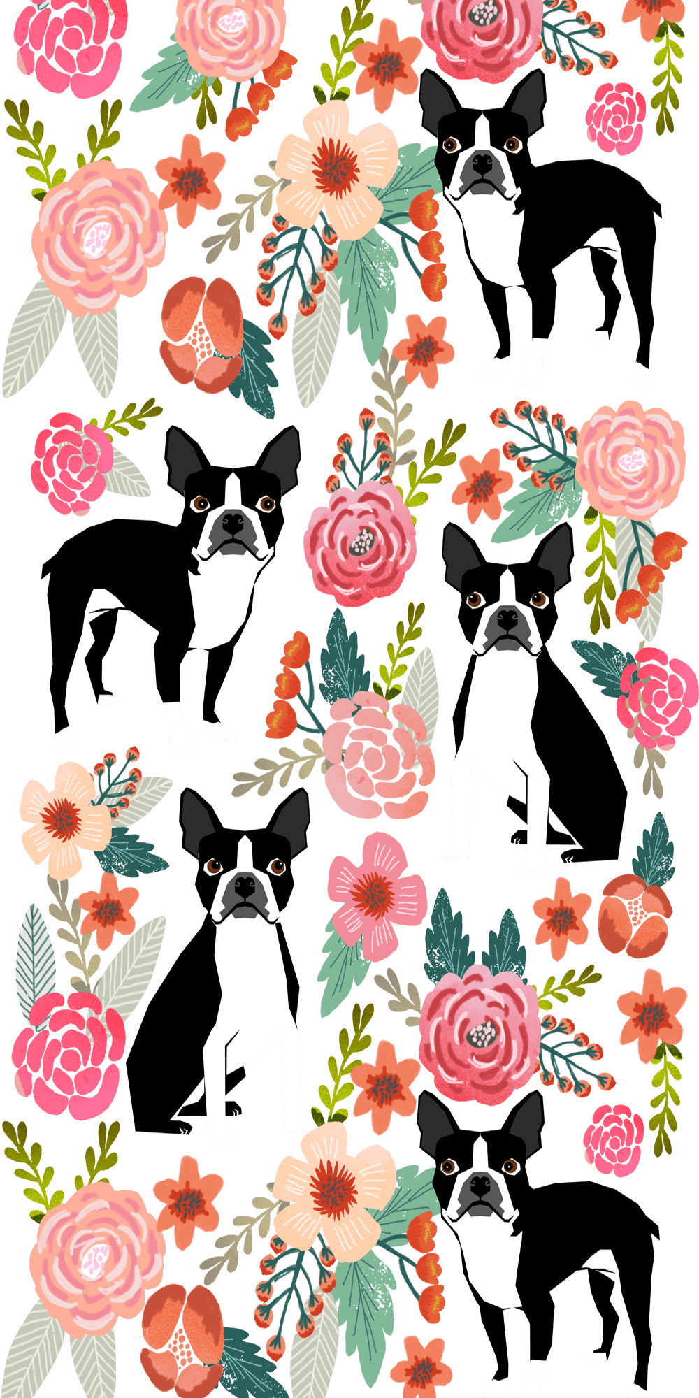dogs #Floral #Crown. #Casetify #iPhone #Art #Design #Animals #wallpaper #ideas. iPhone background art, Dog wallpaper, iPhone art
