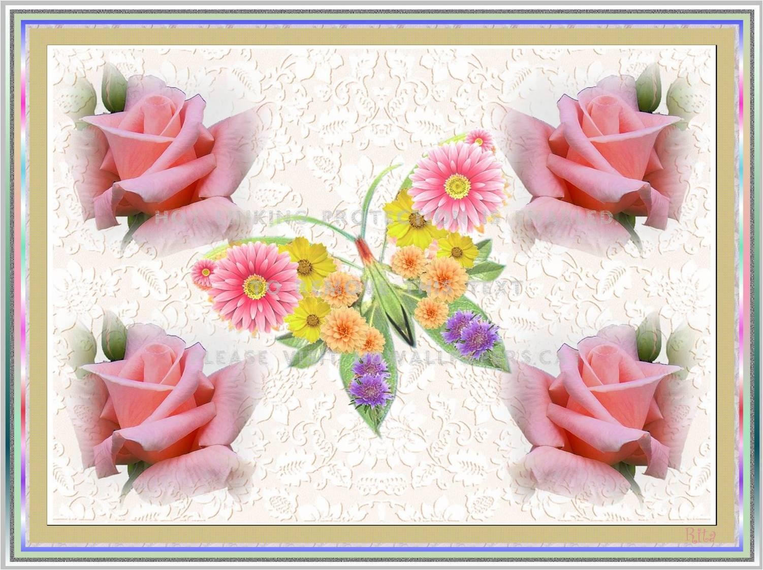 softly & tenderly. floral faded roses