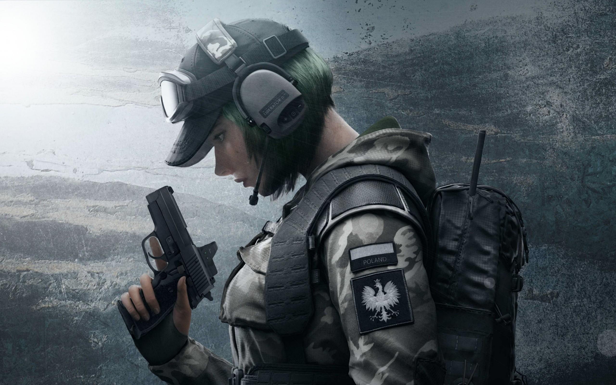 Download 2560x1600 Tom Clancy's Rainbow Six Siege, Ela, Profile